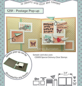 Karen Burniston Karen Burniston  Postage Pop-Up  1291