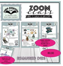 Karen Burniston Karen Burniston  Zoom class  7 december 2024  Bundel + papier