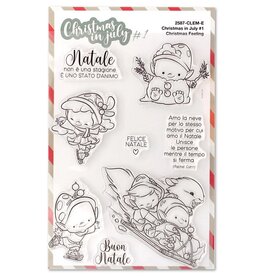Impronte D'Autore Impronte D'autore  clearstamp Christmas in July  2587