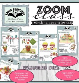 Karen Burniston Karen Burniston  Zoomclass15 maart 2025  ALLEEN PAPIER