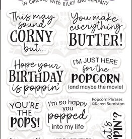 Karen Burniston Karen Burniston Popcorn Phrases CS011