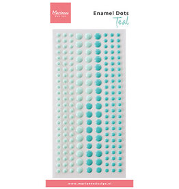 Marianne Design Marianne Design enamel dots Duotone Teal  PL4536