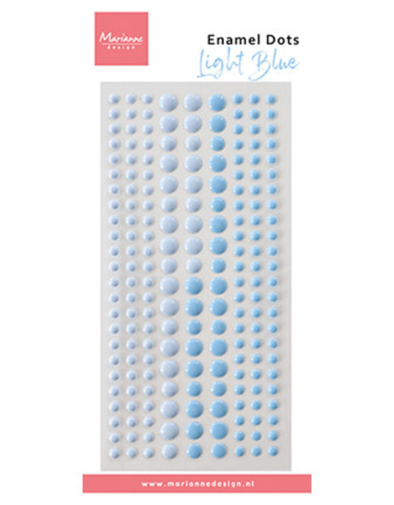 Marianne Design Marianne Design enamel dots Duotone Light Blue PL4535