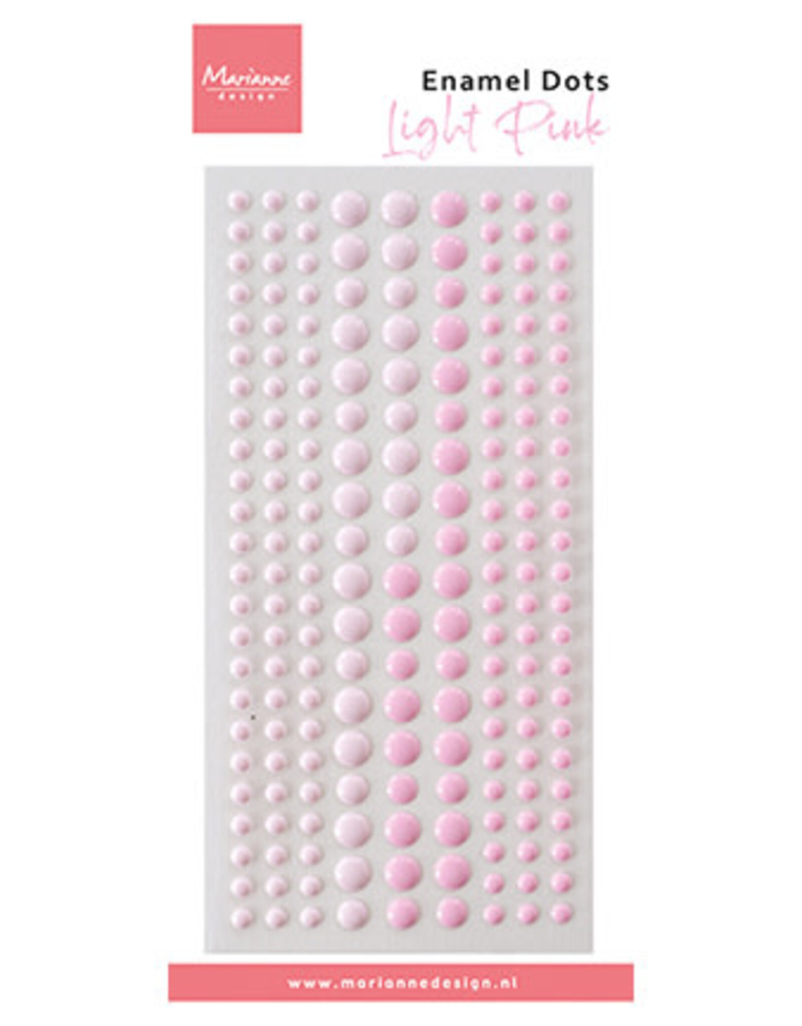 Marianne Design Marianne Design enamel dots Duotone Light Pink PL4534