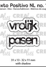 Crealies Crealies  Texto Positivo  vrolijk pasen    no112