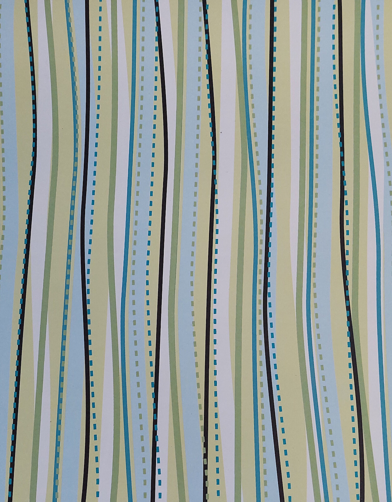 CreaMotion CreaMotion Baby Boo Blue Stripes   30.5 x 30.5