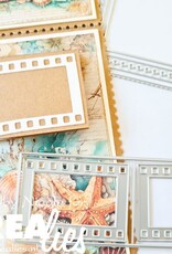 Crealies Crealies Cardzz stansen CLCZ330, Twist & Pop A5, Panelen & Leporello & Miniboekje filmstrip