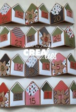 Crealies Crealies X-tra stansen CLXtra94, Open envelop
