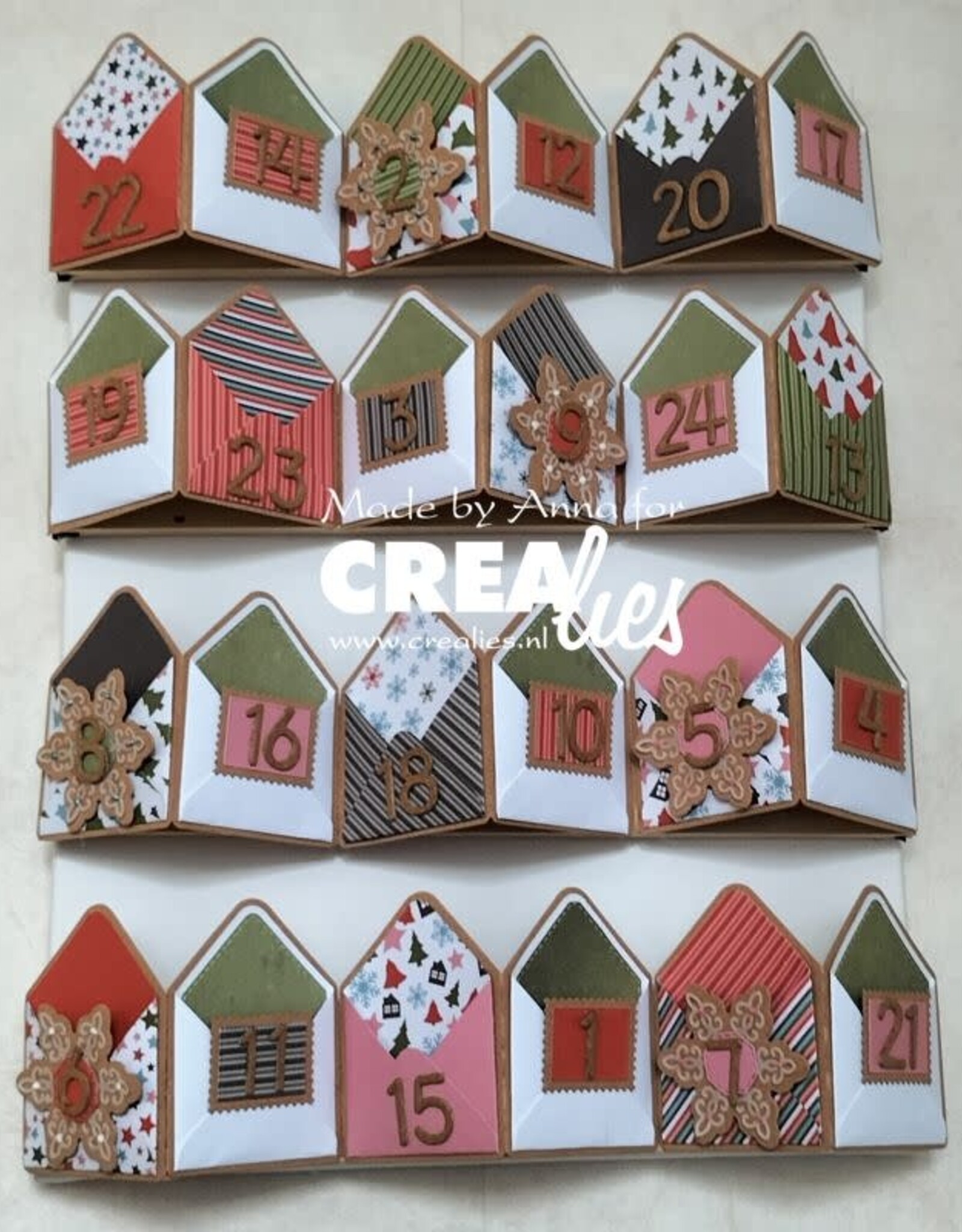 Crealies Crealies X-tra stansen CLXtra94, Open envelop