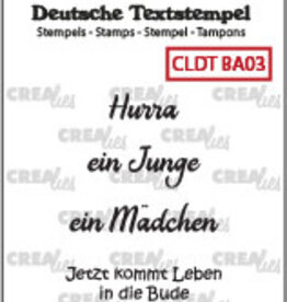 Crealies Crealies Textstempeln CLDTBA03