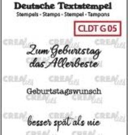 Crealies Crealies Textstempeln CLDTG05