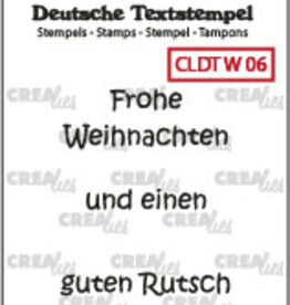 Crealies Crealies Textstempeln CLDTW06