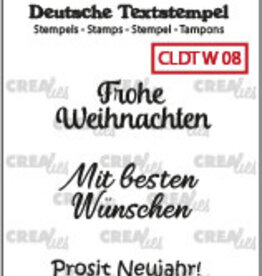 Crealies Crealies Textstempeln CLDTW08