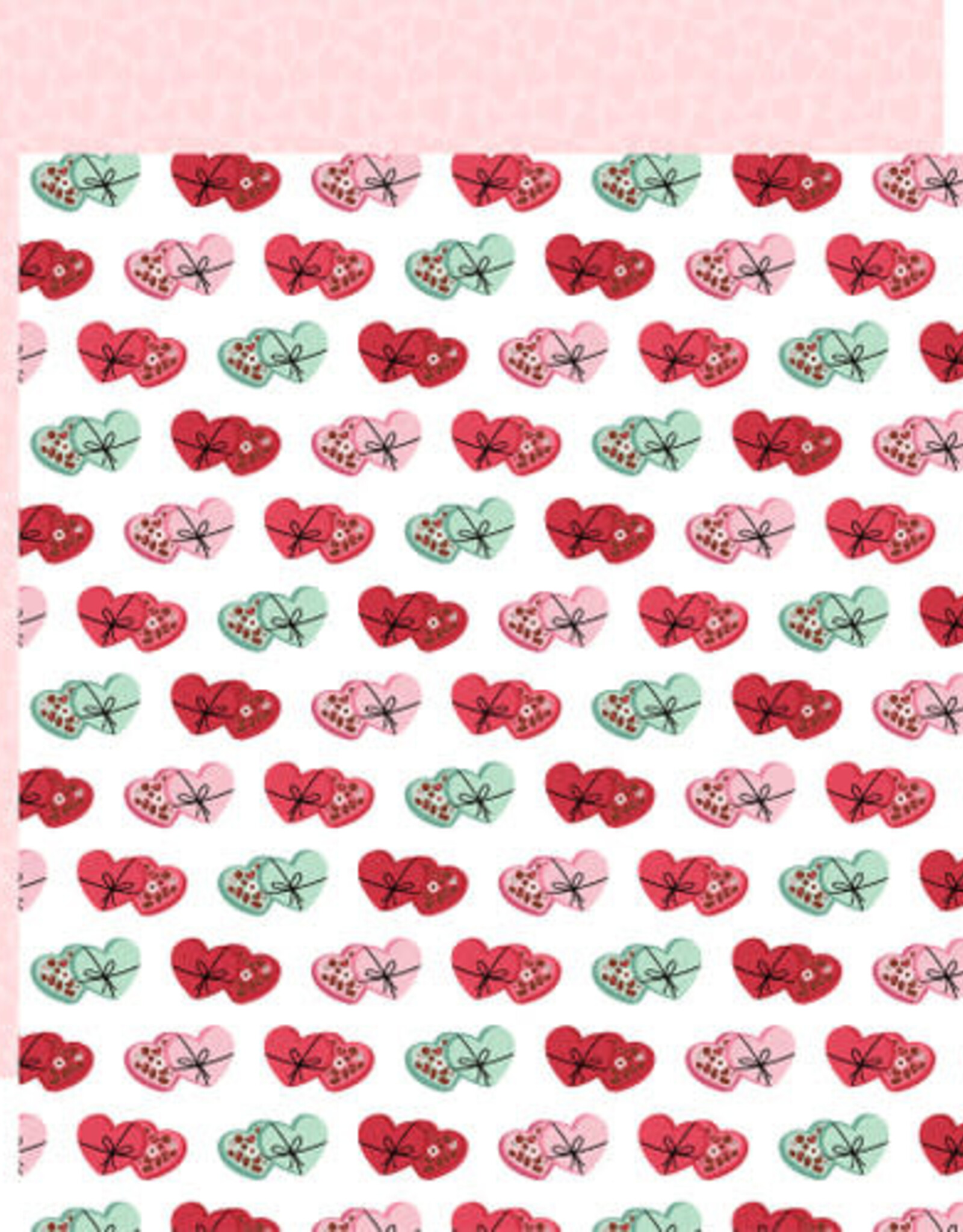 Echo Park Echopark Valentine's day  I Love you Chocolates 12 x12