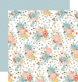 Echo Park Echopark Our Happy Place  Happy Place Floral 12 x12