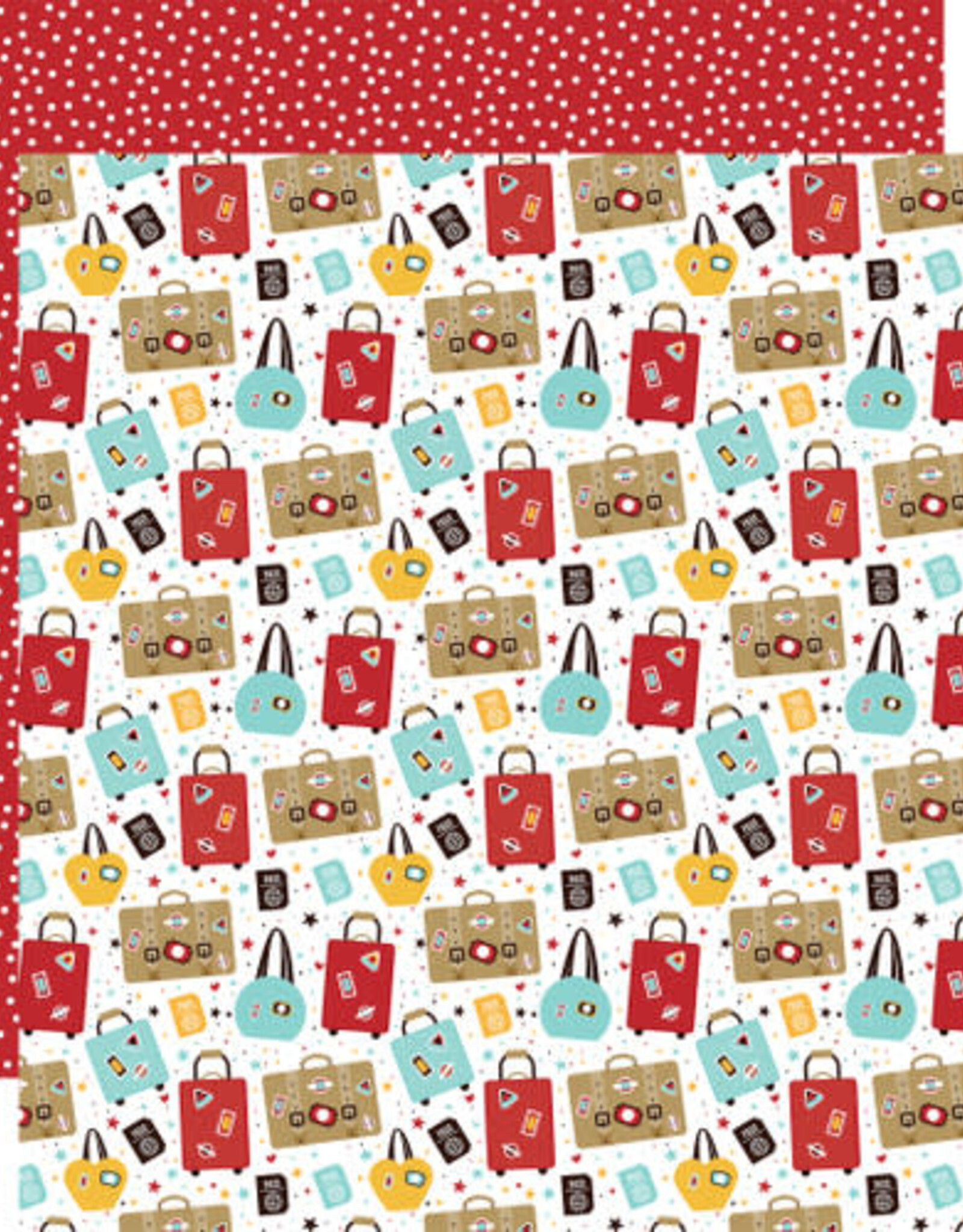 Echo Park Echo Park A Magical Voyage Let's Sail Luggage 12 x12