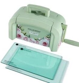 Spellbinders Lisa Horton Crafts Sage Green Platinum SIX Die Cutting & Embossing Machine - Spellbinders