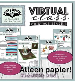 Karen Burniston Karen Burniston Virtual class 10 mei 2025   ALLEEN PAPIER