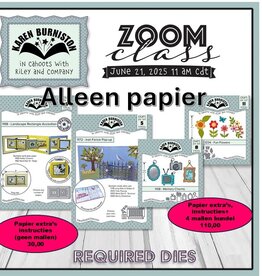 Karen Burniston Karen Burniston Zoomclass 21 juni  ALLEEN PAPIER