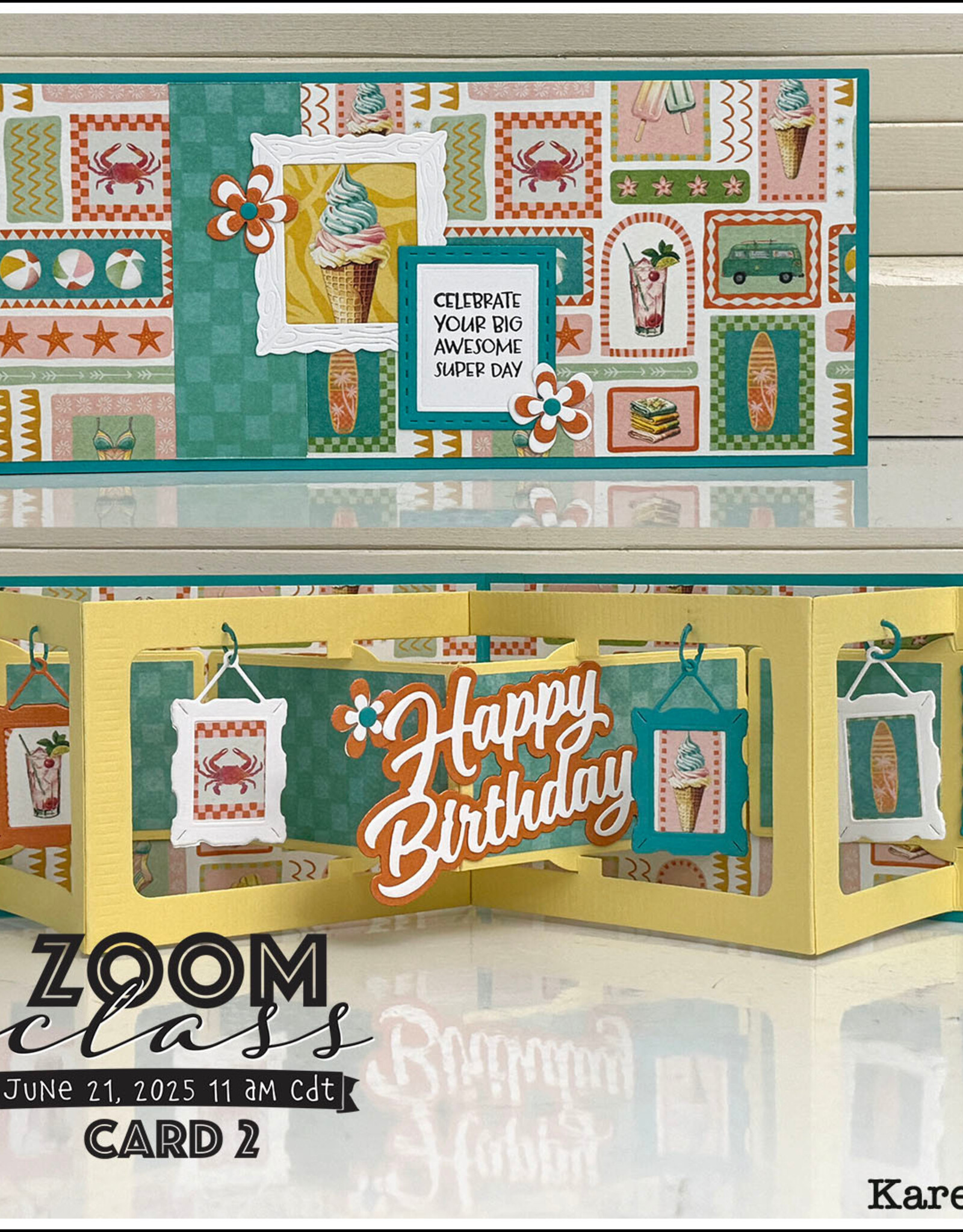Karen Burniston Karen Burniston Zoomclass 21 juni  ALLEEN PAPIER