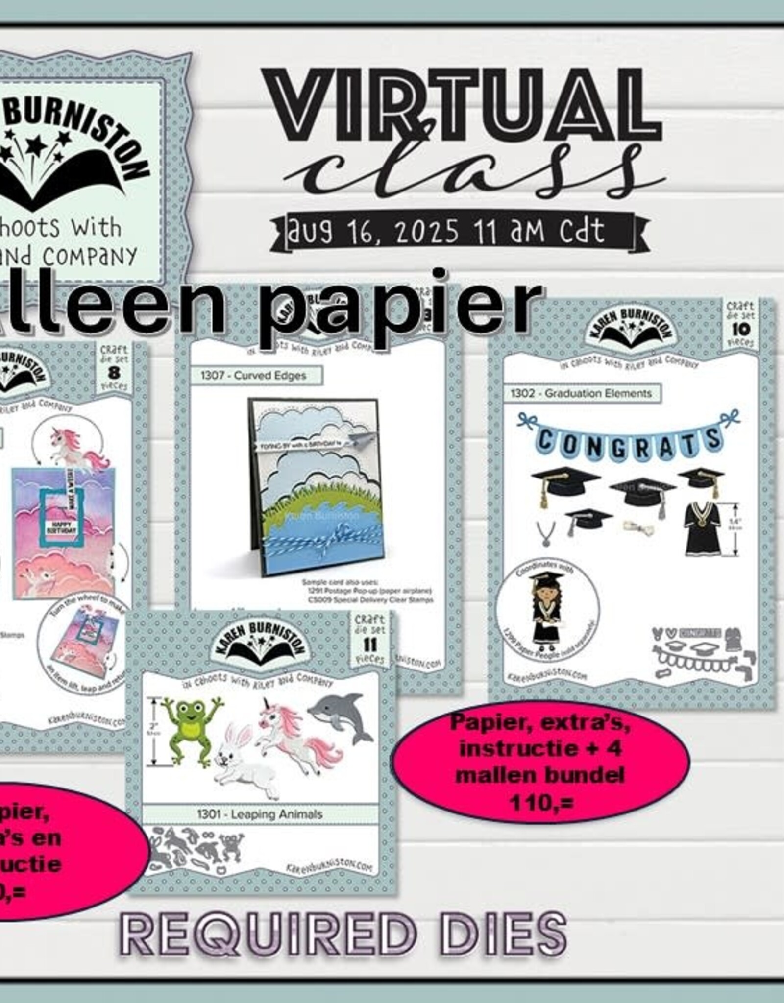 Karen Burniston Karen Burniston  Virtual class 16 augustus 2025  ALLEEN PAPIER