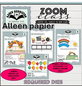 Karen Burniston Karen Burniston  Zoom class 13 september  ALLEEN PAPIER