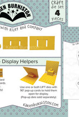 Karen Burniston Karen Burniston Display Helpers die & stamp set   1304