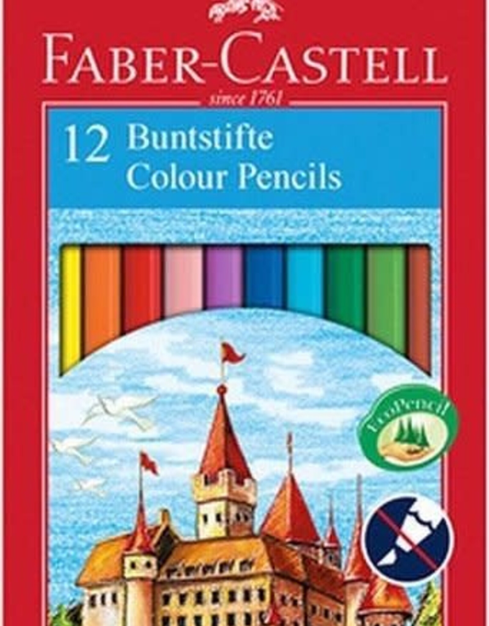 Faber Castell Faber-Castell kleurpotloden - eco - 12 stuks