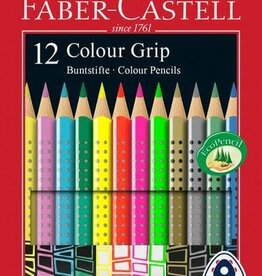 Faber Castell Faber-Castell Colour Grip Kleurpotloden Kleurenassortiment 12 Stuks