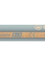 Stabilo stabilo woody 3 in 1 zilver