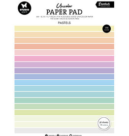 Studio Light Unicolor Paper Pad Pastels Tones Essentials nr.298    SL-ES-UPP298