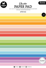 Studio Light Unicolor Paper Pad Spring Tones Essentials nr.300    SL-ES-UPP300