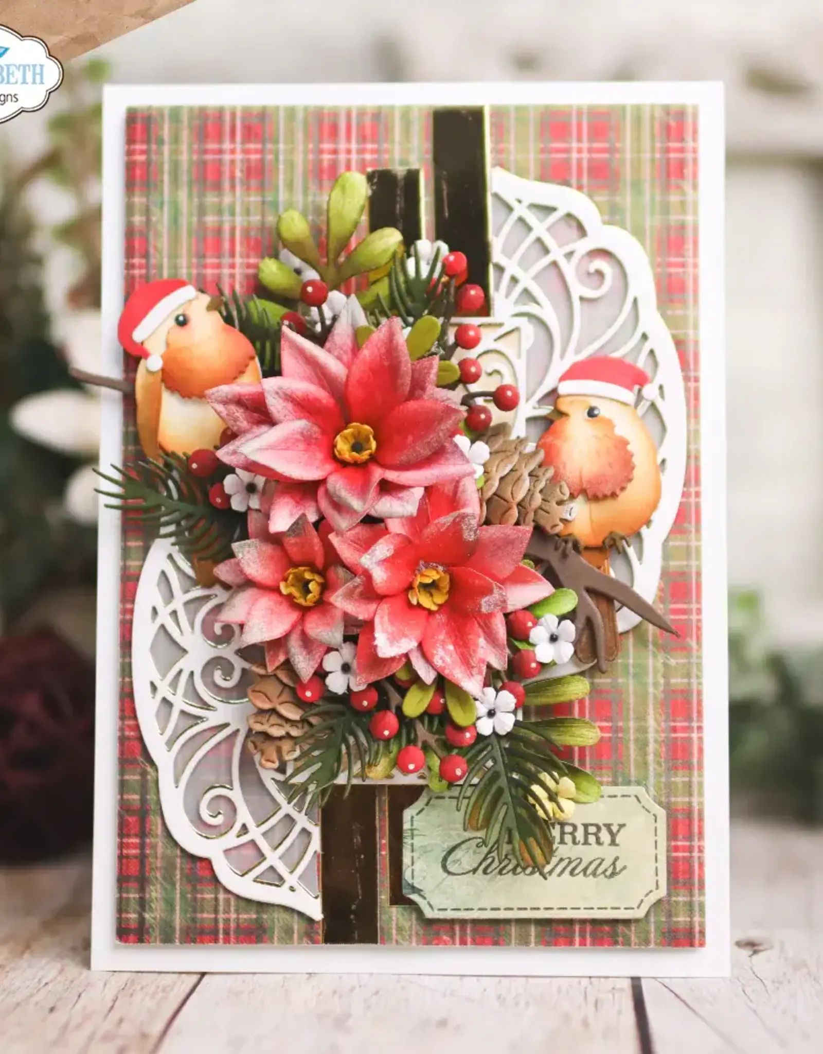 Elizabeth Craft Designs Elizabeth Craft Designs  Poinsettia 2269