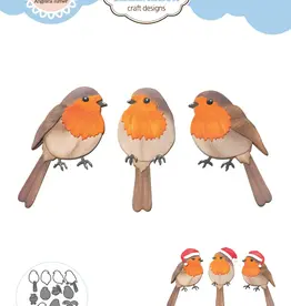 Elizabeth Craft Designs Elizabeth Craft Designs  Festive Robin   2272