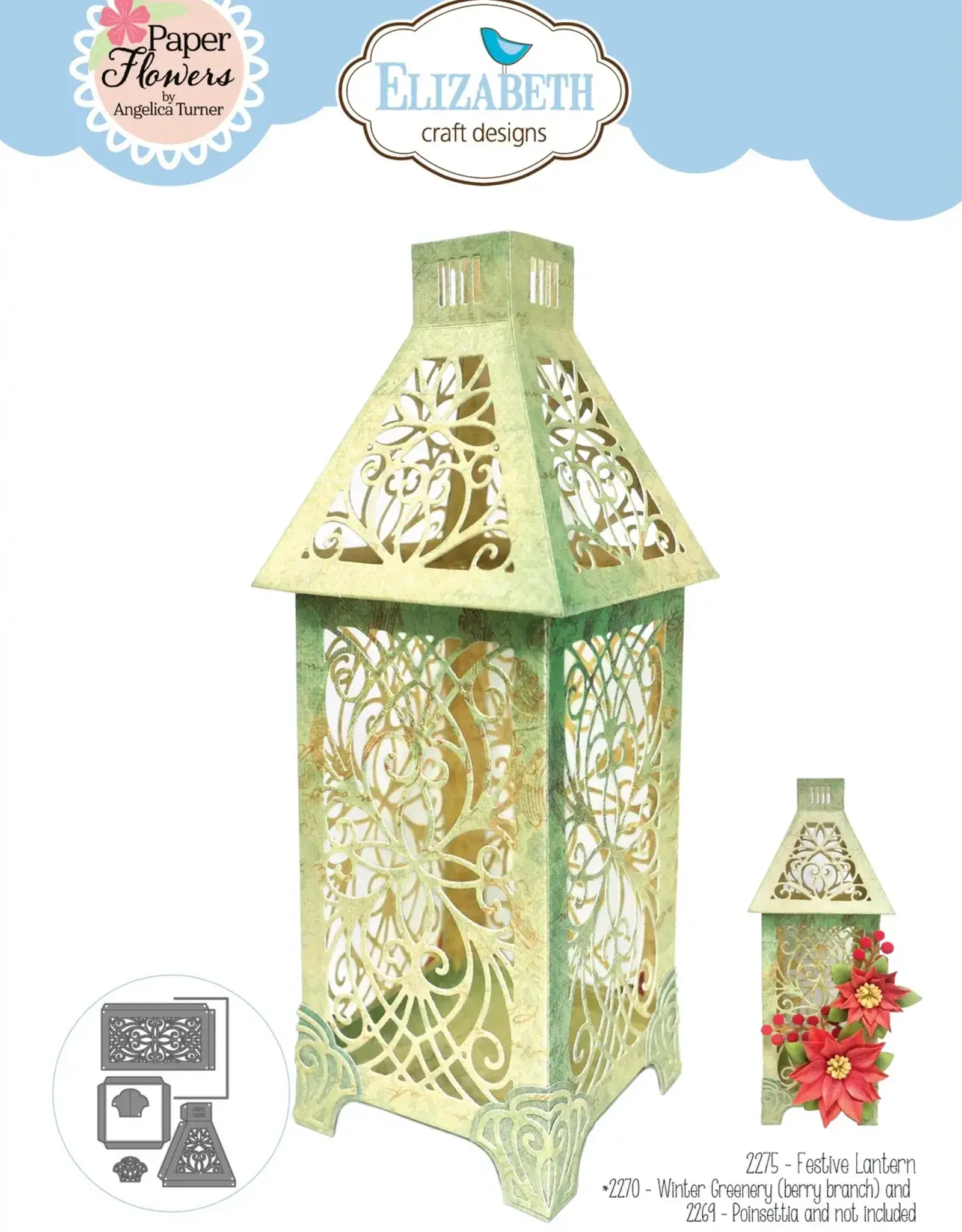Elizabeth Craft Designs Elizabeth Craft Designs  Festive Lantern  2275