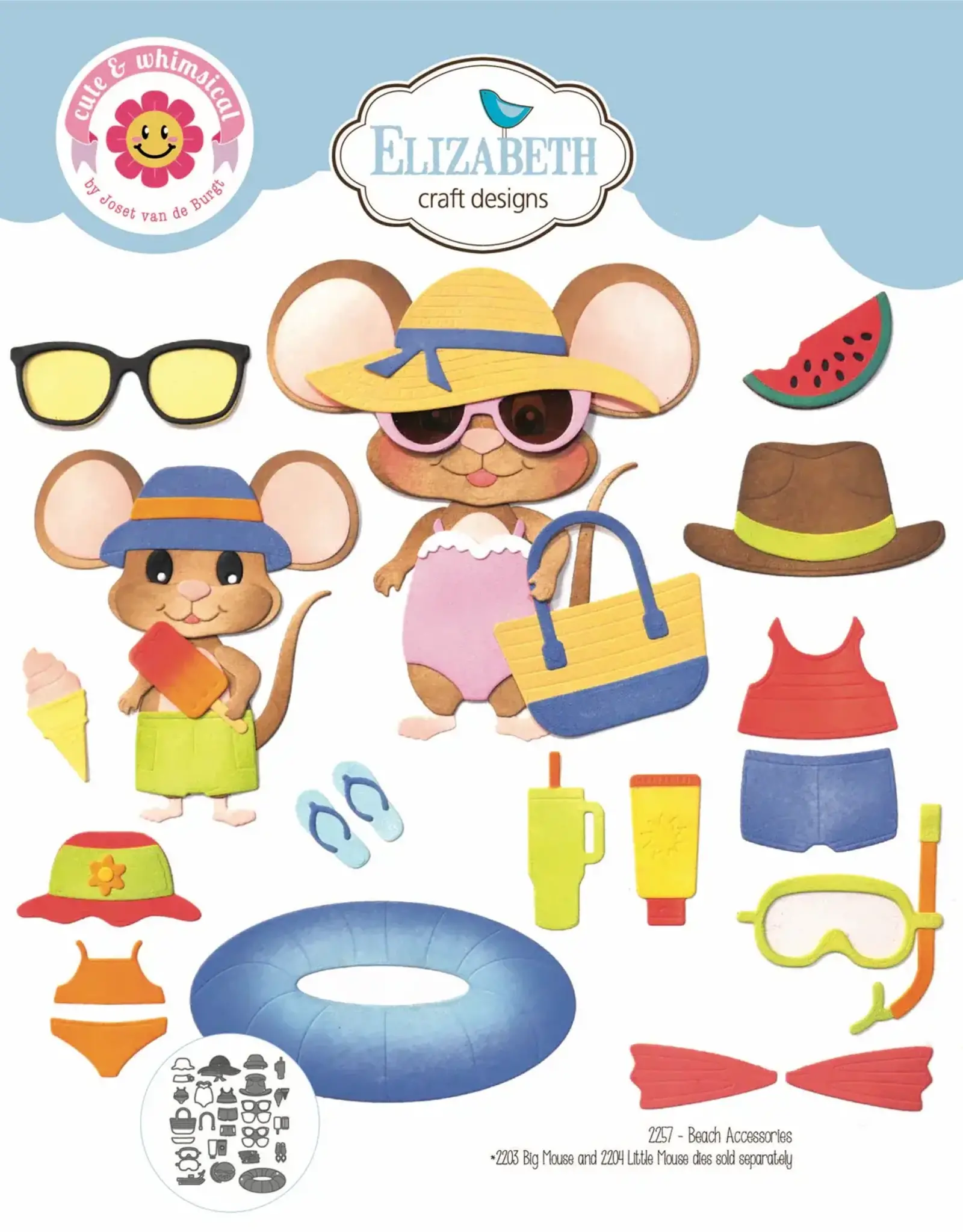 Elizabeth Craft Designs Elizabeth Craft Designs Beach Accessories 2257