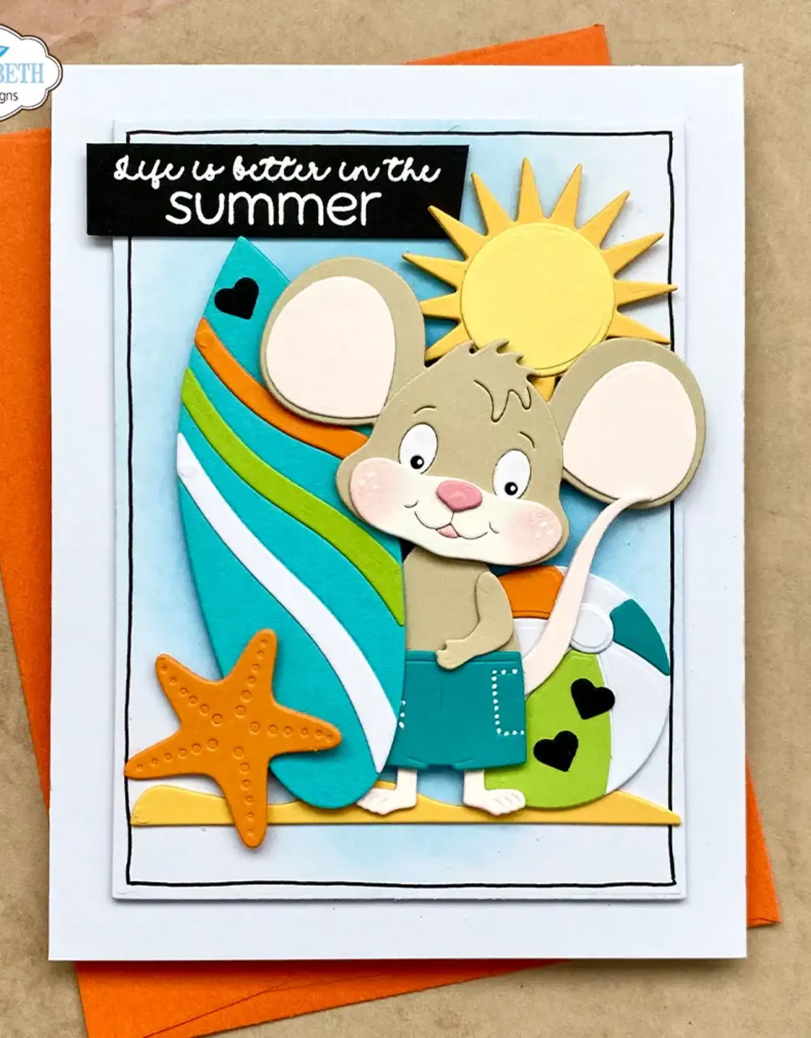 Elizabeth Craft Designs Elizabeth Craft Designs Beach Scenery  2258