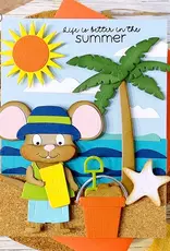 Elizabeth Craft Designs Elizabeth Craft Designs Beach Scenery  2258