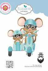 Elizabeth Craft Designs Elizabeth Craft Designs Scooter with sidecar  2259