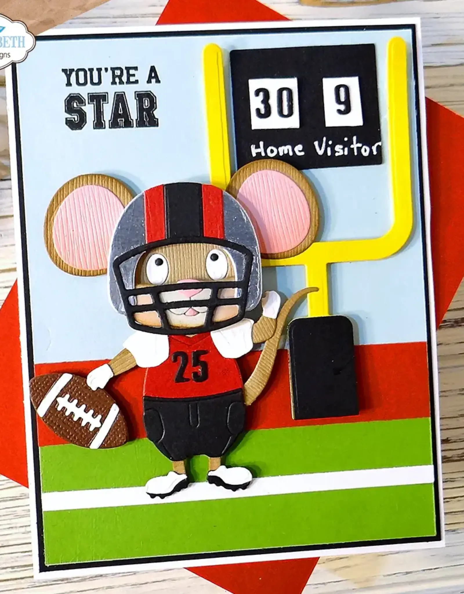 Elizabeth Craft Designs Elizabeth Craft Designs  Football/ Baseball Accessories  2261