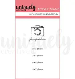 Uniquely Creative Uniquely Creative  Place Photo Here Photopolymer Stamp