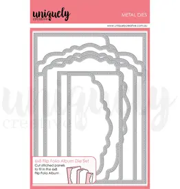 Uniquely Creative Uniquely Creative  6" x 8" Flip Folio Album Die Set