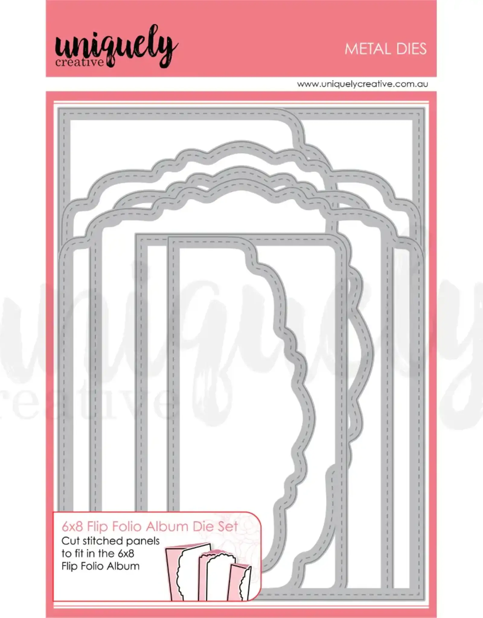 Uniquely Creative Uniquely Creative  Uniquely Creative  Place Photo Here Photopolymer Stamp