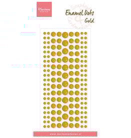 Marianne Design Marianne D Enamel Dots, Gold Glitter  PL4523