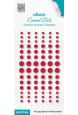 Nellie's Choice Nellie's Choice Enamel Dots Red ENDOT005