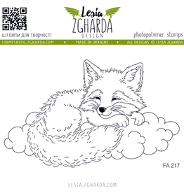 Lesia Zgharda Lesia Zgharda  Fox Cub on the Cloud  FA217