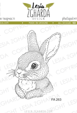 Lesia Zgharda Lesia Zgharda Cute Bunny Cub  FA263