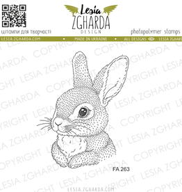 Lesia Zgharda Lesia Zgharda Cute Bunny Cub  FA263