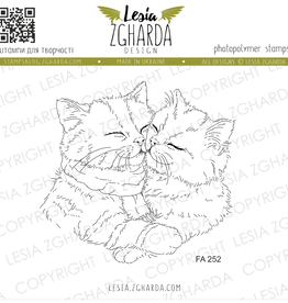 Lesia Zgharda Lesia Zgharda  Kitten Cuddles  FA252