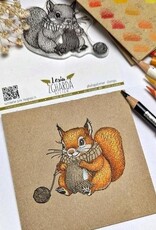 Lesia Zgharda Lesia Zgharda Knitting Squirre  FA246